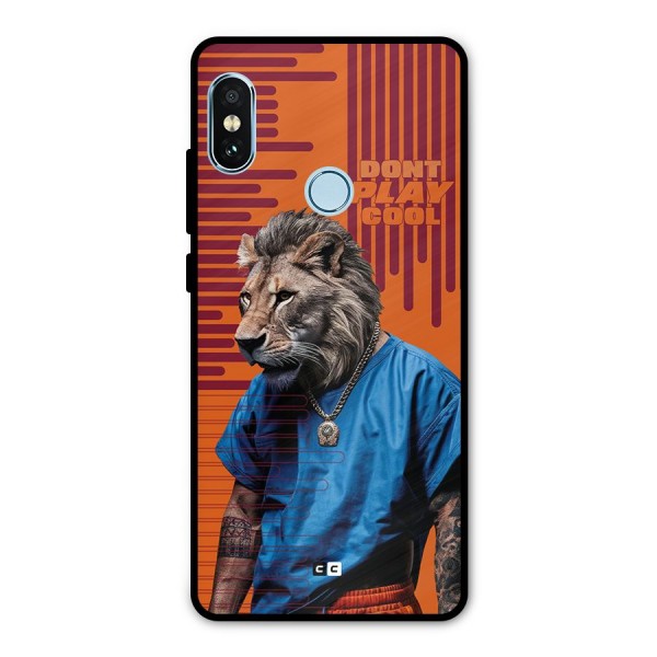 Dont Play Cool Metal Back Case for Redmi Note 5 Pro