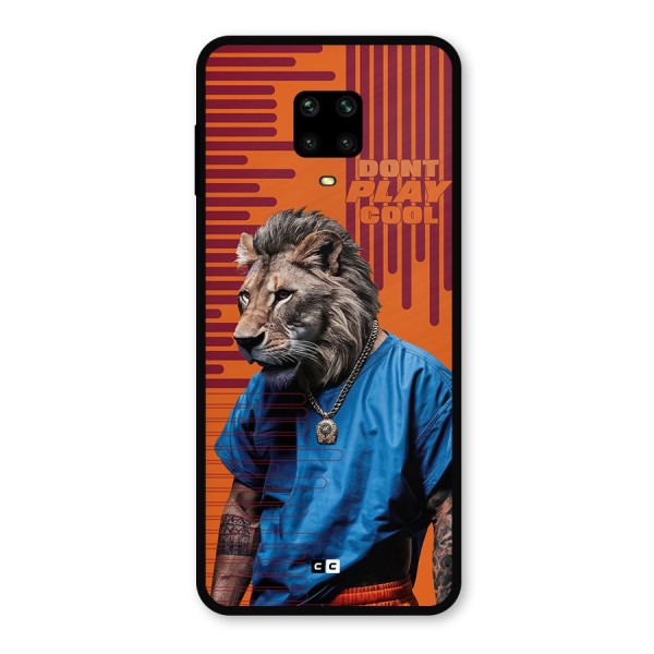 Dont Play Cool Metal Back Case for Redmi Note 9 Pro Max