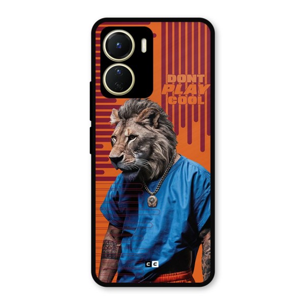 Dont Play Cool Metal Back Case for Vivo Y16