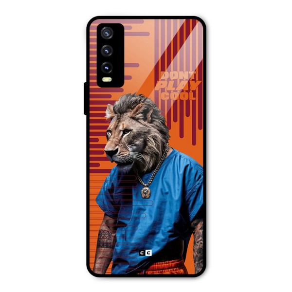 Dont Play Cool Metal Back Case for Vivo Y20i