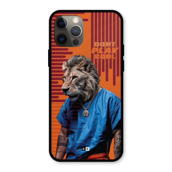 Dont Play Cool Metal Back Case for iPhone 12 Pro