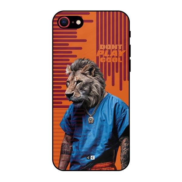 Dont Play Cool Metal Back Case for iPhone SE 2022
