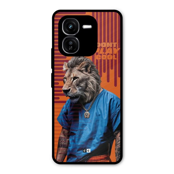 Dont Play Cool Metal Back Case for iQOO Z9x