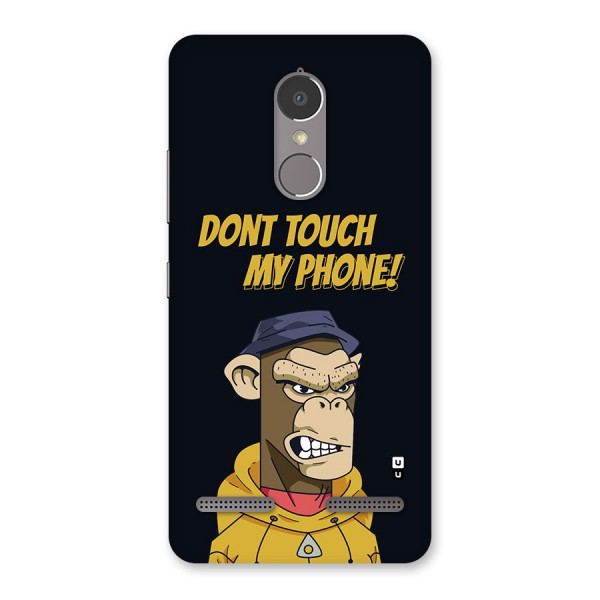 Dont Touch My Phone Back Case for Lenovo K6 Power