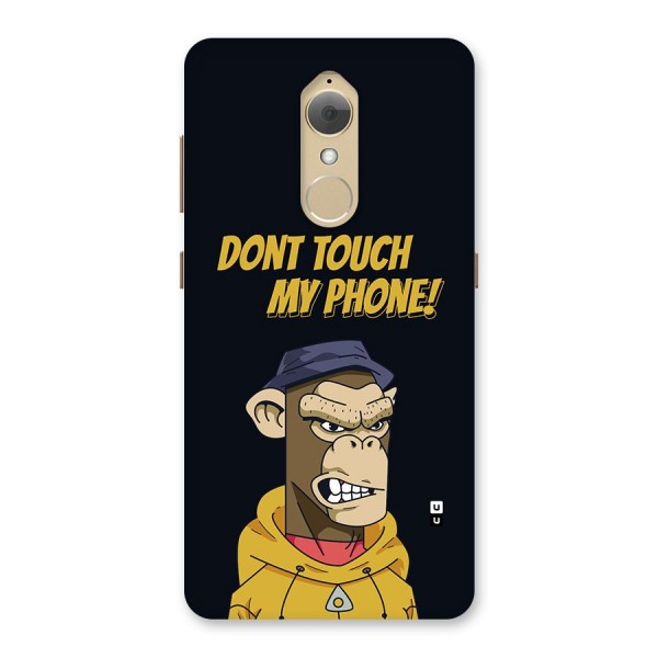 Dont Touch My Phone Back Case for Lenovo K8