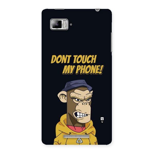Dont Touch My Phone Back Case for Lenovo Vibe Z K910