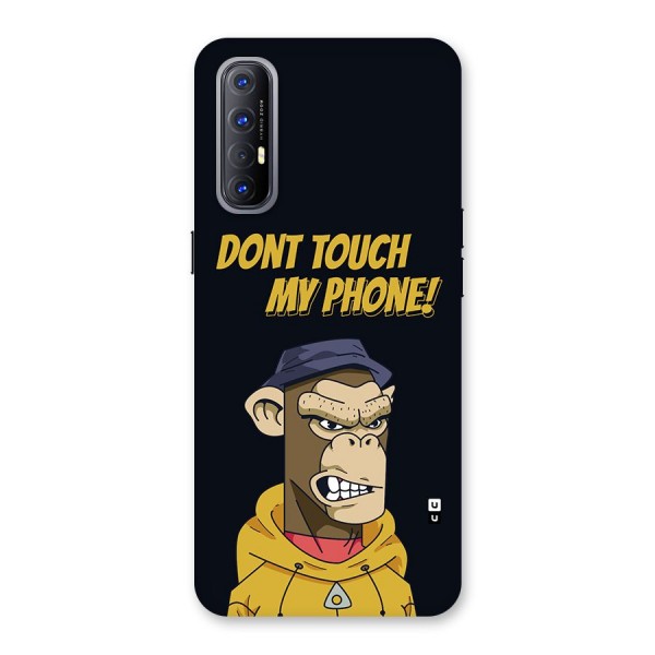 Dont Touch My Phone Back Case for Oppo Reno3 Pro