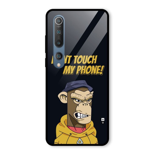 Dont Touch My Phone Glass Back Case for Mi 10