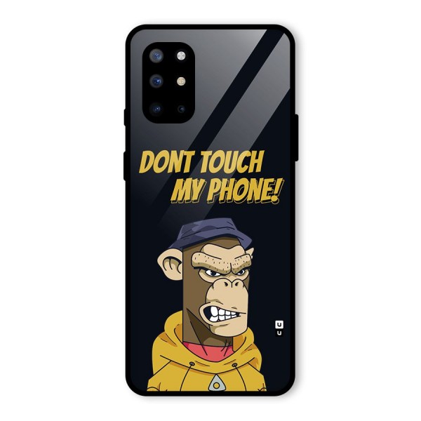 Dont Touch My Phone Glass Back Case for OnePlus 8T