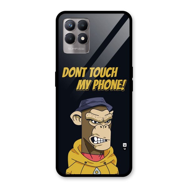 Dont Touch My Phone Glass Back Case for Realme Narzo 50