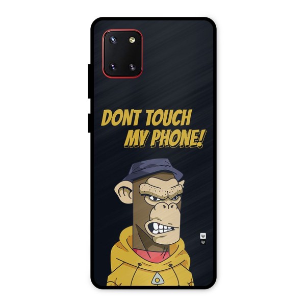 Dont Touch My Phone Metal Back Case for Galaxy Note 10 Lite
