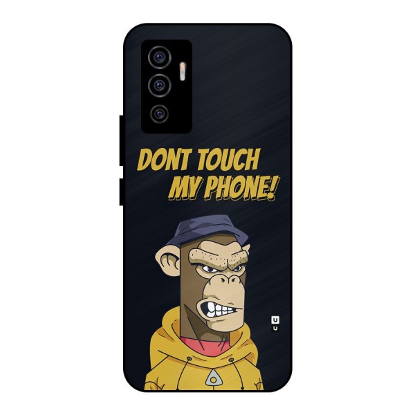 Dont Touch My Phone Metal Back Case for Vivo V23e