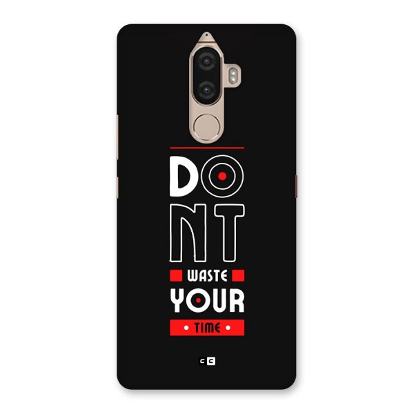 Dont Waste Time Back Case for Lenovo K8 Note