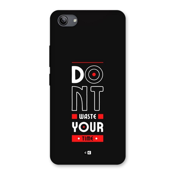 Dont Waste Time Back Case for Vivo Y81i