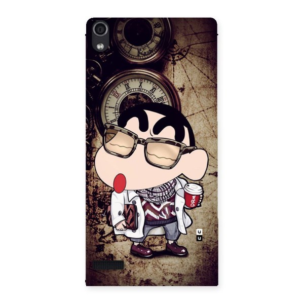 Dope Shinchan Back Case for Ascend P6