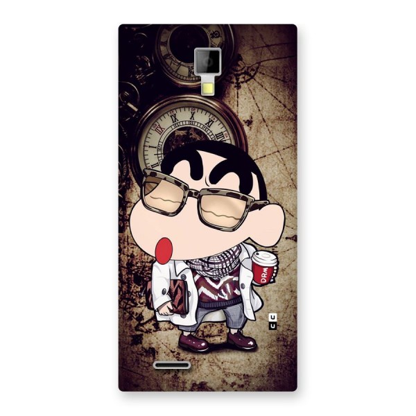 Dope Shinchan Back Case for Canvas Xpress A99