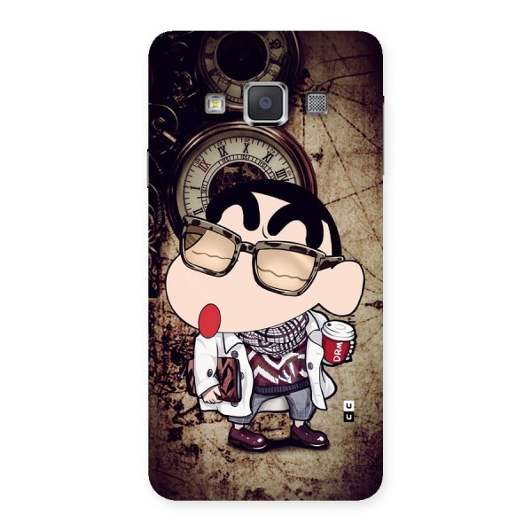 Dope Shinchan Back Case for Galaxy A3