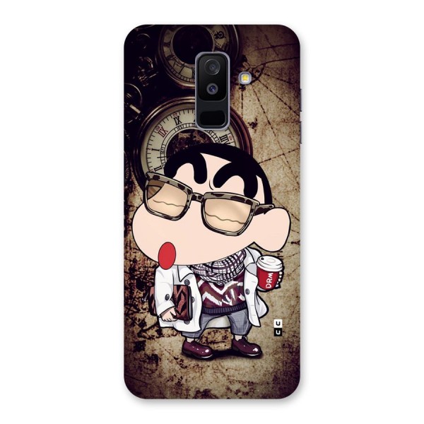 Dope Shinchan Back Case for Galaxy A6 Plus