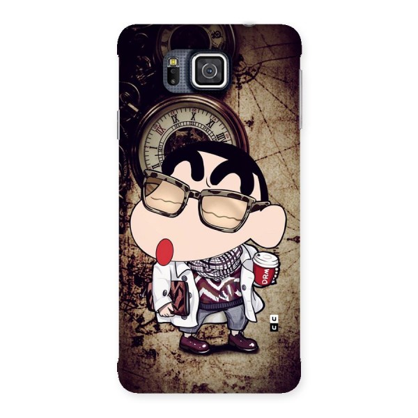 Dope Shinchan Back Case for Galaxy Alpha