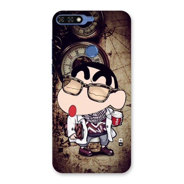 Dope Shinchan Back Case for Honor 7C