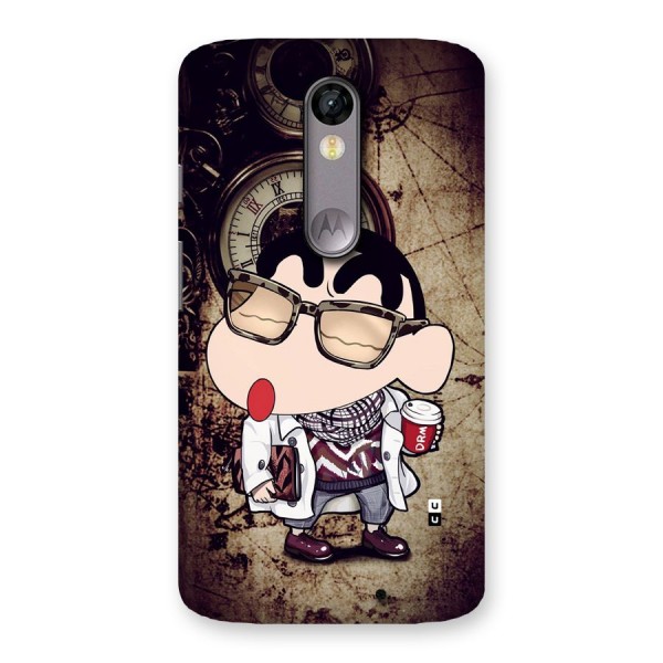 Dope Shinchan Back Case for Moto X Force