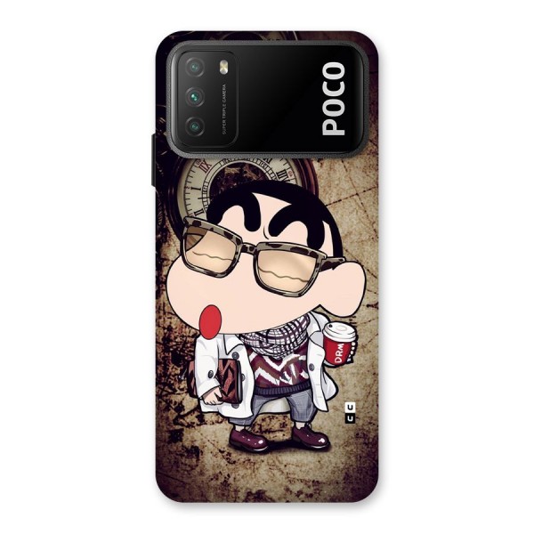 Dope Shinchan Back Case for Poco M3