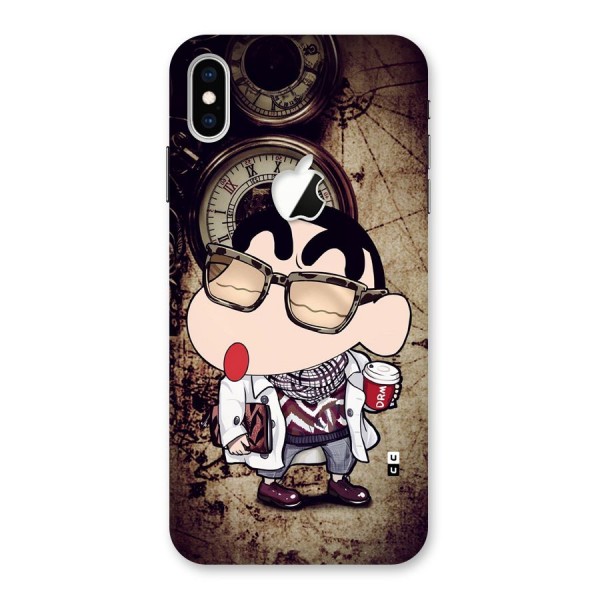 Dope Shinchan Back Case for iPhone XS Max Apple Cut