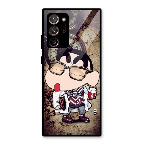 Dope Shinchan Glass Back Case for Galaxy Note 20 Ultra 5G