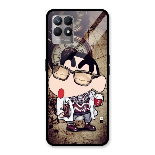 Dope Shinchan Glass Back Case for Realme Narzo 50