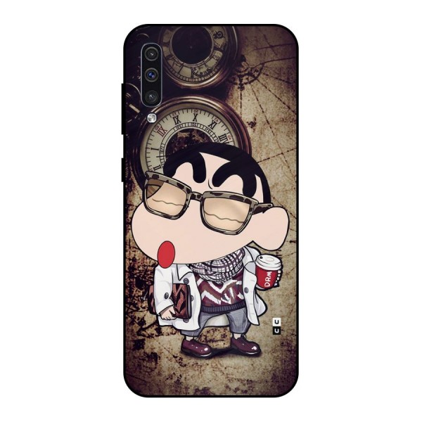 Dope Shinchan Metal Back Case for Galaxy A30s