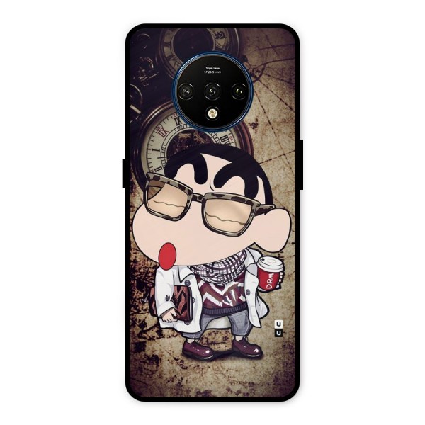 Dope Shinchan Metal Back Case for OnePlus 7T