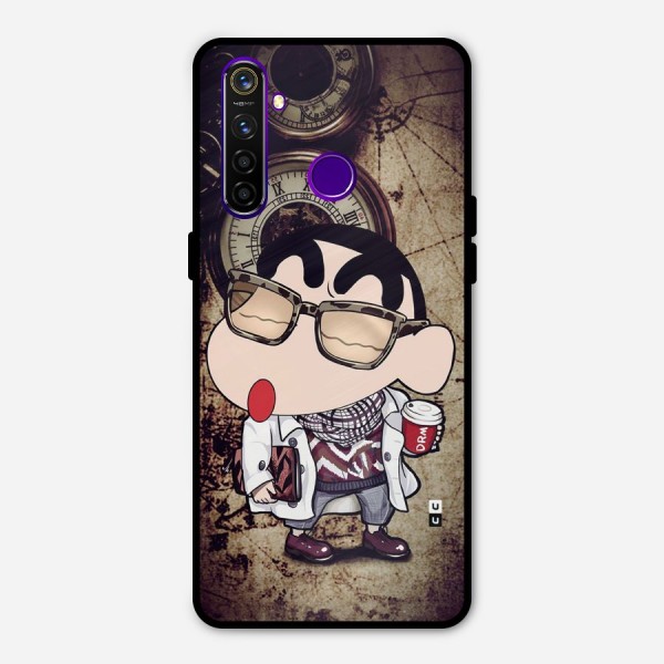 Dope Shinchan Metal Back Case for Realme 5 Pro