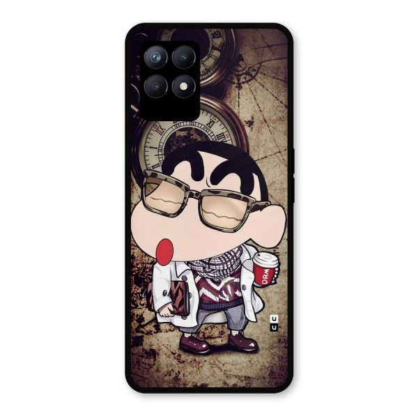 Dope Shinchan Metal Back Case for Realme Narzo 50