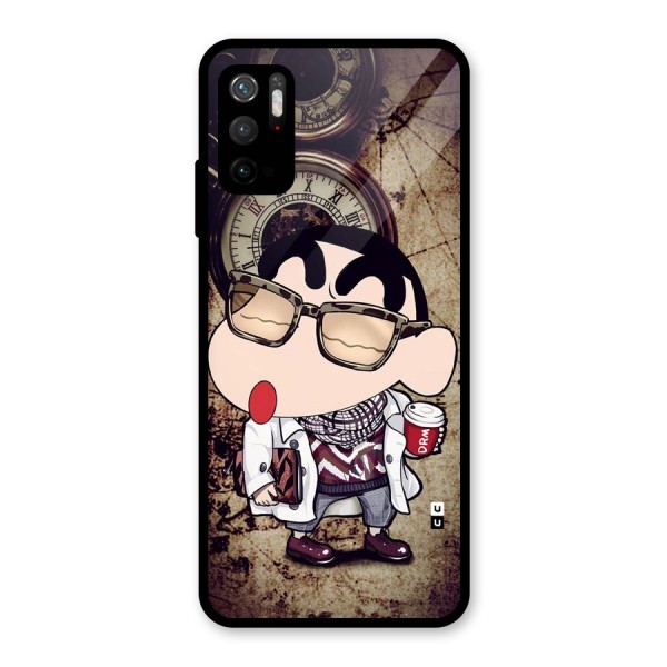 Dope Shinchan Metal Back Case for Redmi Note 10T 5G