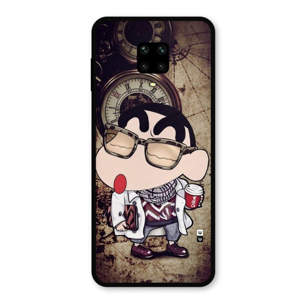 Dope Shinchan Metal Back Case for Redmi Note 9 Pro Max