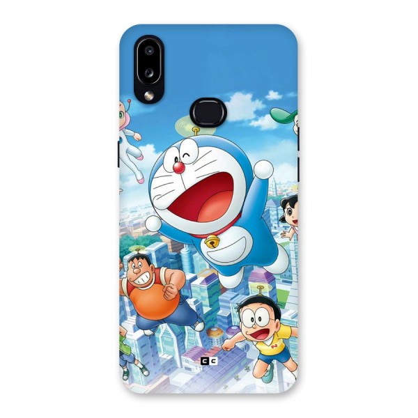 Doremon Flying Back Case for Galaxy A10s