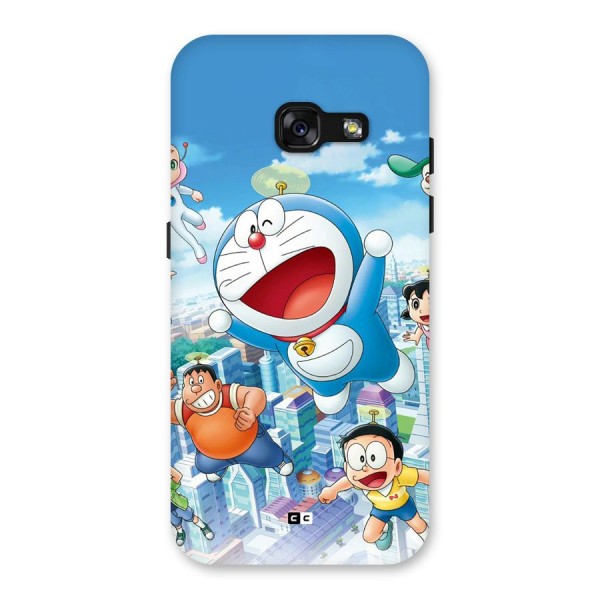 Doremon Flying Back Case for Galaxy A3 (2017)