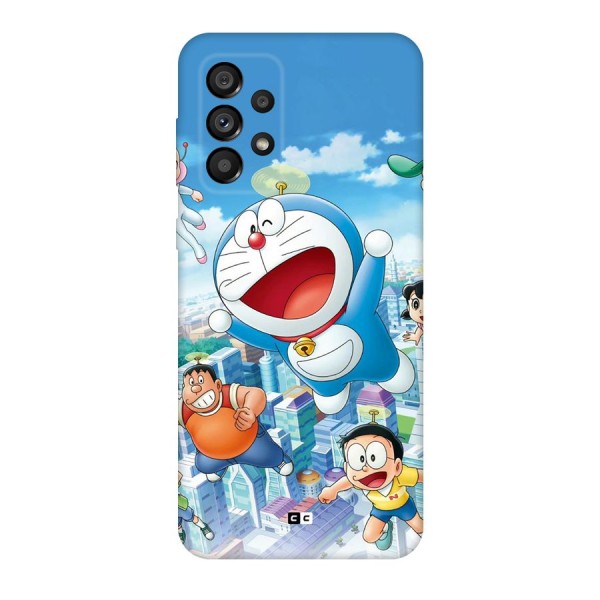 Doremon Flying Back Case for Galaxy A73 5G
