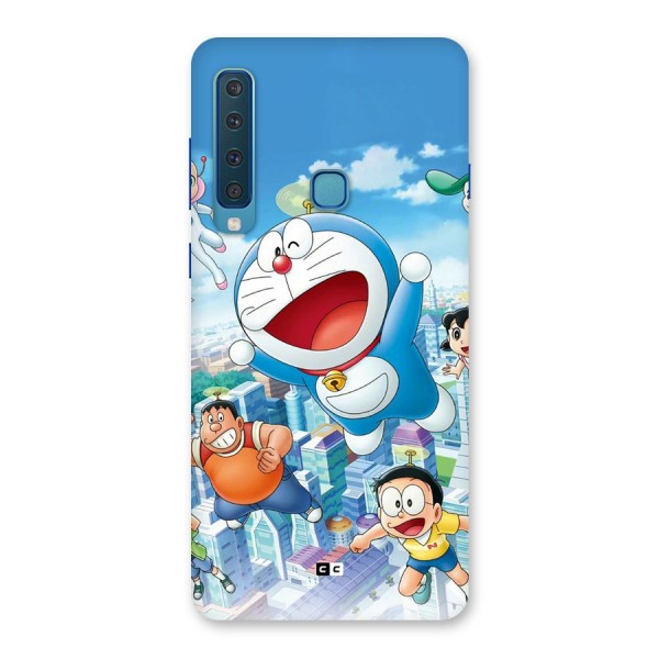 Doremon Flying Back Case for Galaxy A9 (2018)