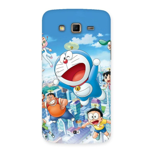 Doremon Flying Back Case for Galaxy Grand 2