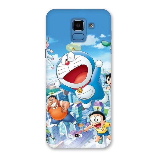 Doremon Flying Back Case for Galaxy On6