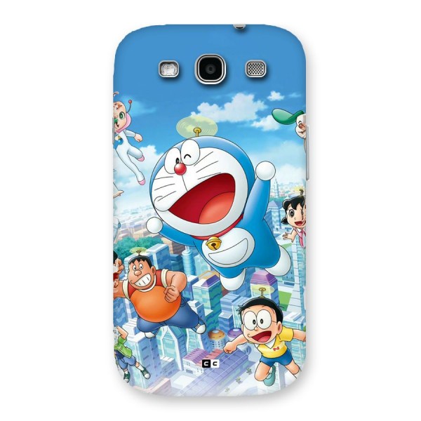 Doremon Flying Back Case for Galaxy S3