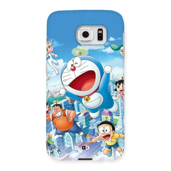 Doremon Flying Back Case for Galaxy S6