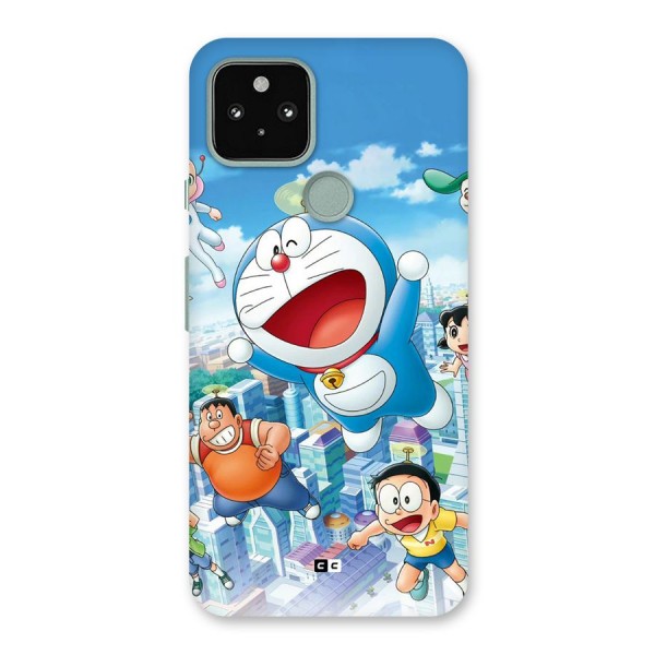 Doremon Flying Back Case for Google Pixel 5