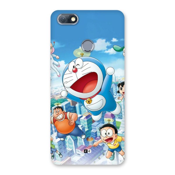 Doremon Flying Back Case for Infinix Note 5