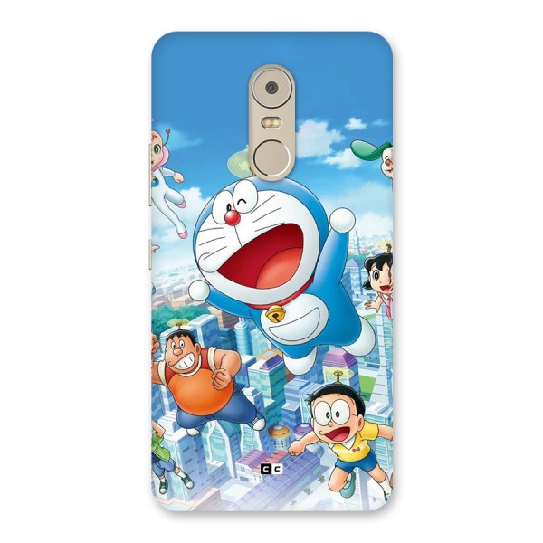 Doremon Flying Back Case for Lenovo K6 Note