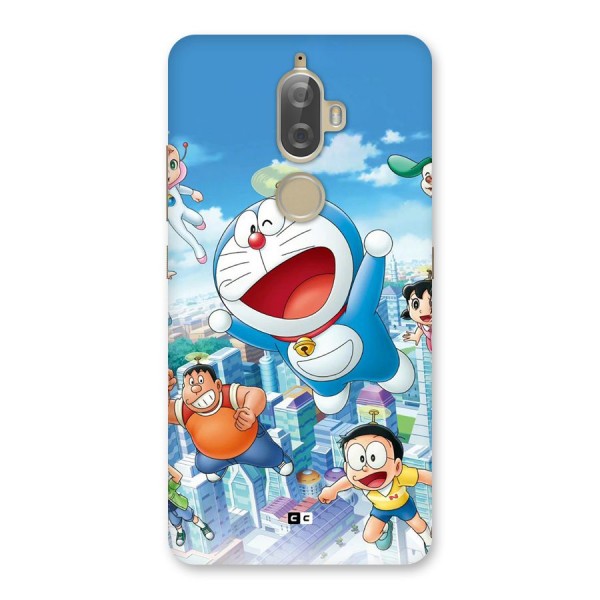 Doremon Flying Back Case for Lenovo K8 Plus