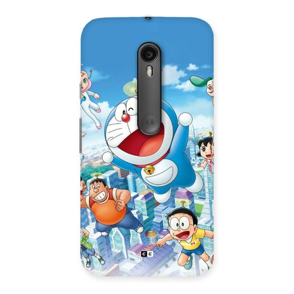 Doremon Flying Back Case for Moto G3