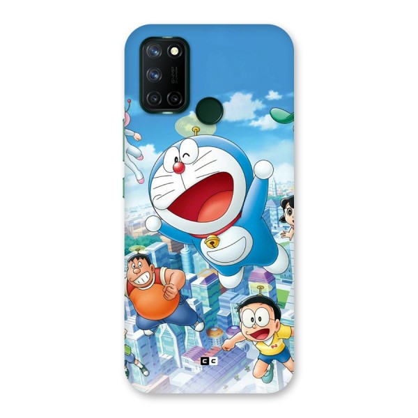 Doremon Flying Back Case for Realme C17
