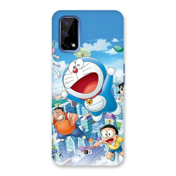 Doremon Flying Back Case for Realme Narzo 30 Pro